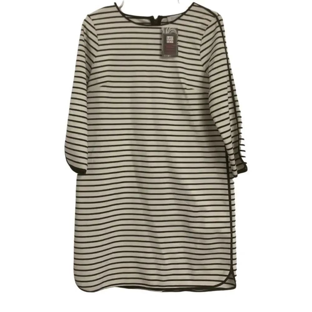 Striped Shift Dress 